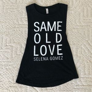 Selena Gomez Same Old Love muscle tank